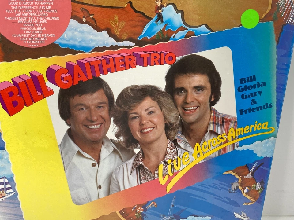 Bill Gaither Trio Live Across America 2 LP Sealed Word WSX 8847 - Image 4 of 4