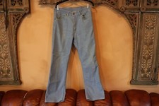 Vintage Mens 1970s 1980s Levis Blue Jeans 34W 30L