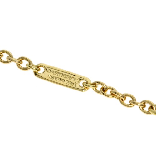 Collar Carrera y Carrera Ángel motivo cinta oro amarillo K18 - Imagen 4 de 10