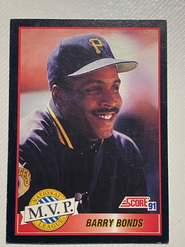1991 Score 876 Barry Bonds Pittsburgh Pirates EBay