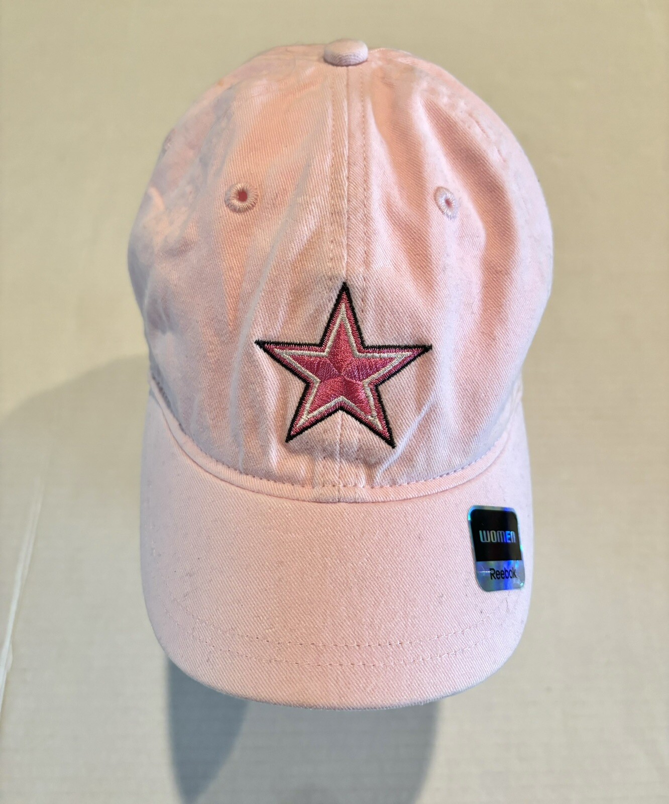 NWT Reebok Pink Dallas Cowboys Hat Adjustable Pink Embroidered Star