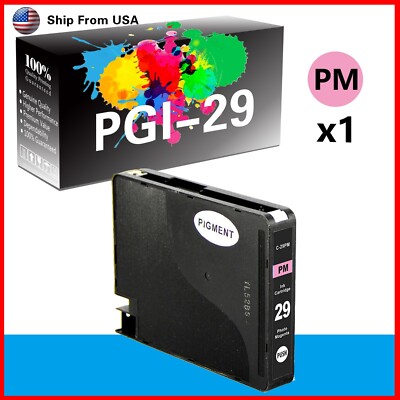 1-Pack PGI-29 Photo Magenta PGI29 Ink Cartridge for PIXMA Pro1S Printer