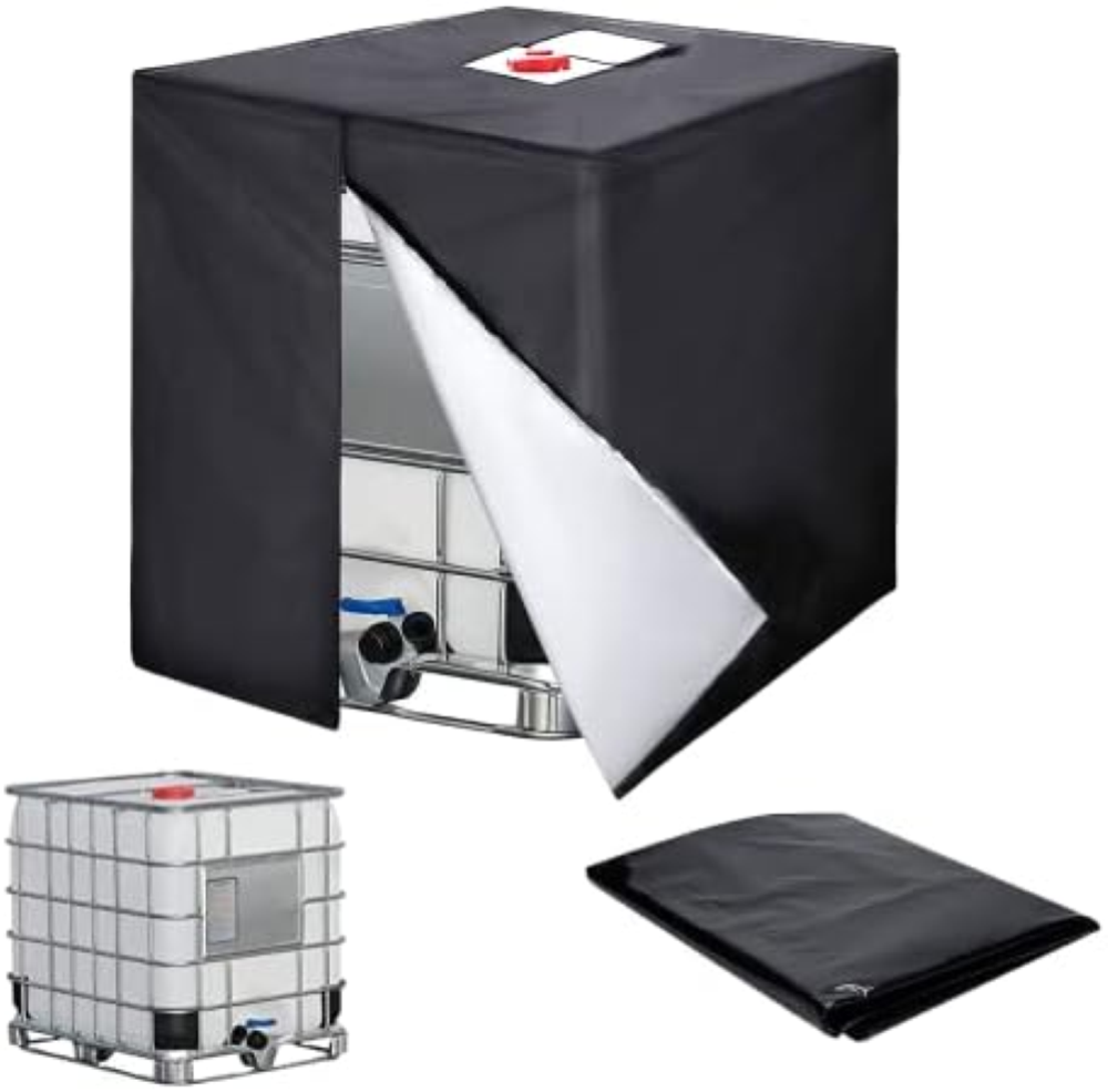 IBC Telo di Copertura del Serbatoio dell'Acqua, 1000L Oxford 420D Tappo Cisterna