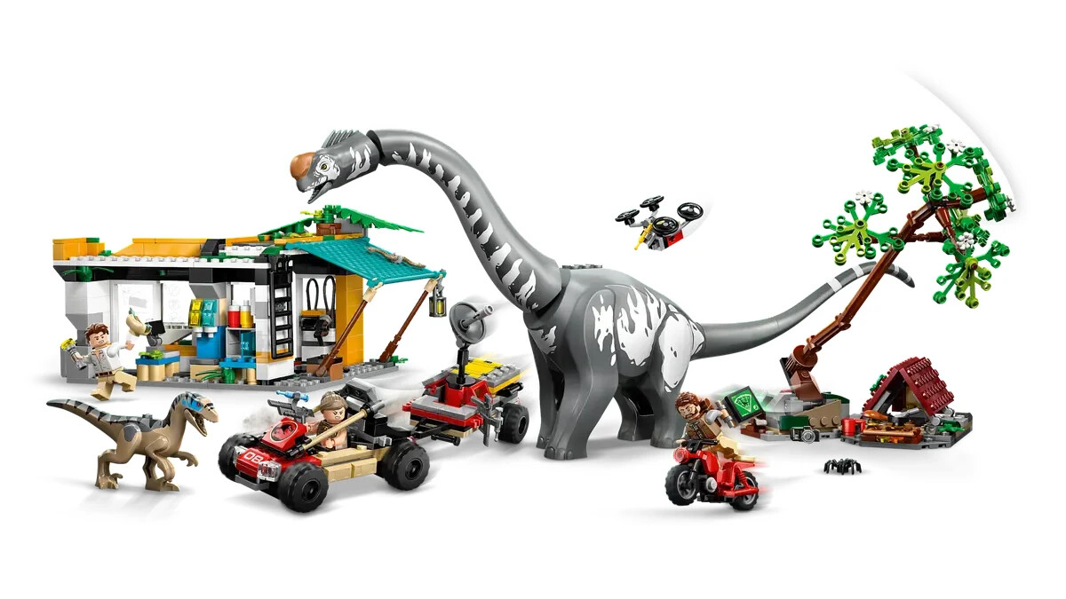 LEGO Jurassic World #76973 Raptor & Titanosaurus Tracking Mission