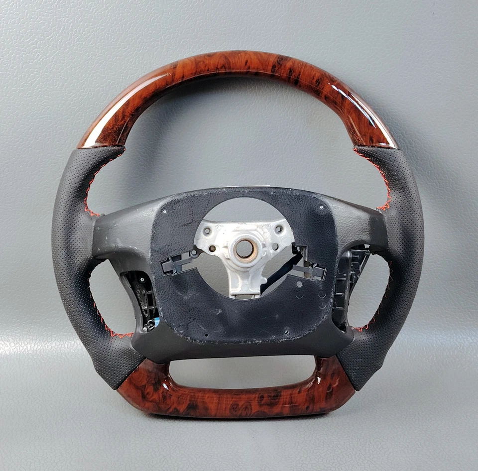 Lenkrad 2007 2012 Lexus LS460 Hydrodip CF Pistolgriff Multimedia Leder - Bild 2 von 4