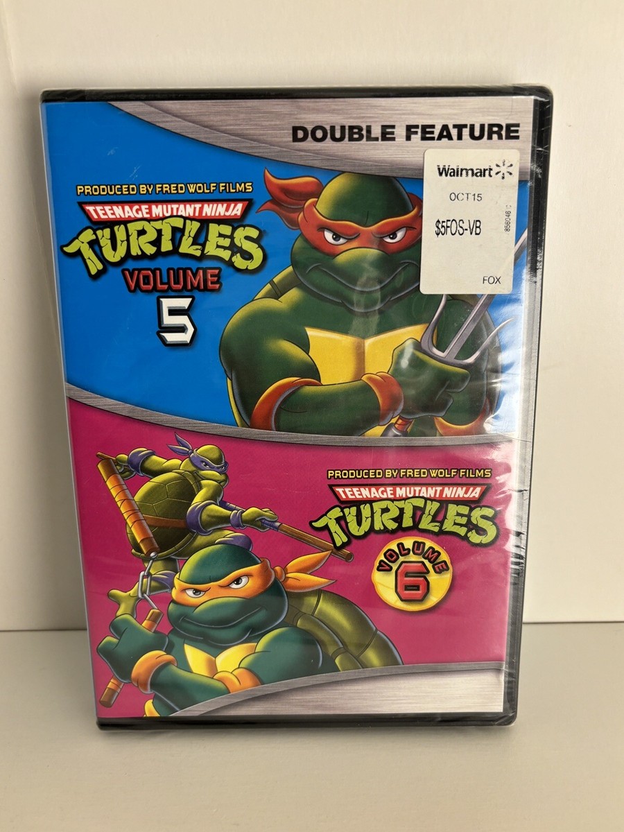 Teenage Mutant Ninja Turtles DVD 90's Volumes 5 & 6 Double Feature