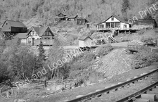 1940 Train Tracks Into Ophir, Colorado Vintage Old Photo 11" x 17" Reprint