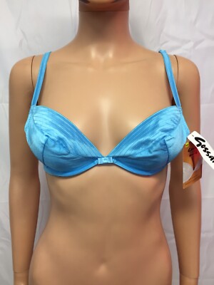 Damen Push-Up BH Gossard Größe 90B Farbe Blau Neu!!!