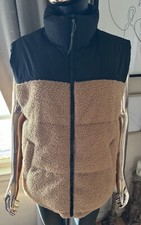 Wild Fable Sherpa Zip Up Vest Sz M