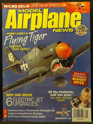 Model Airplane News Magazine Issue May 2004 