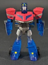 Transformers EZ Collection Animated Optimus Prime Limited Clear Version complete