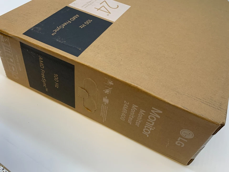 LG 24" 1920x1080 FHD FreeSync 3-Side Borderless Monitor 24ML600M-B *SHIPS FAST* - Image 3 of 4