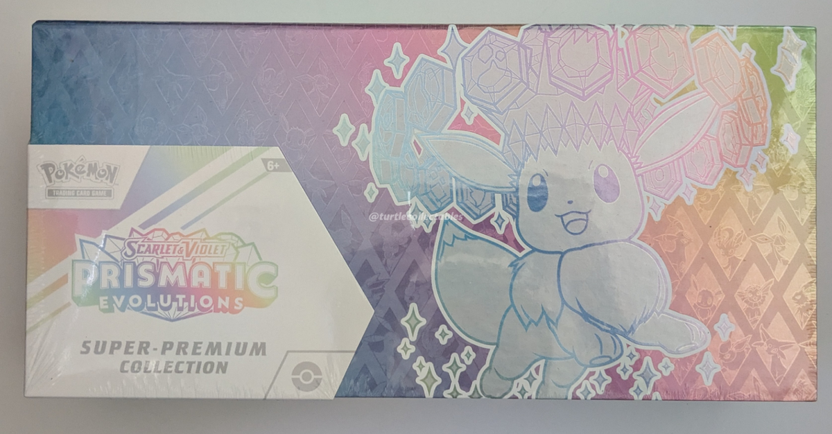 Damaged Pokemon Scarlet Violet Prismatic Evolutions Super-Premium