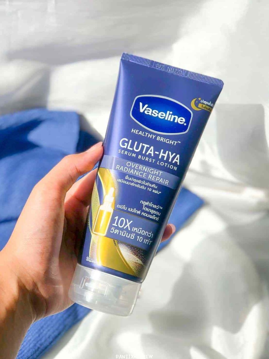 Vaseline GLUTA-HYA OVERNIGHT RADIANCE 2本 Vaseline Gluta-Hya Overnight Radiance, Serum-In-Lotion