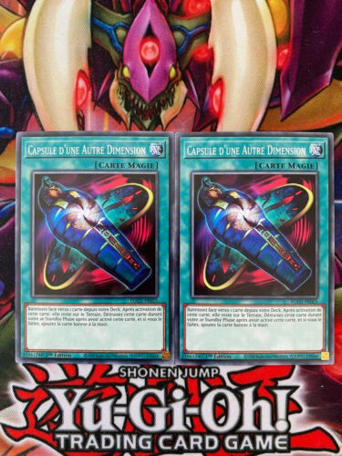 Lot de 2 cartes Yu-Gi-Oh! - Capsule d'Une Autre Dimension - EGO1-FR025 1st (x2) - Photo 1/1