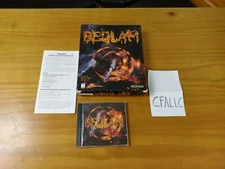 BEDLAM Video Game PC Mirage CD-Rom GT Interactive Software w/ Manual Big Box