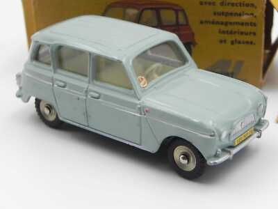 ルノー 4L - フランス ディンキートイズ #518 Dinky Toys France 518 Renault 4 L In Box W/ Box Vintage Die