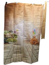 Floral/Stuffed Animal Photo Backdrop 5  x38  