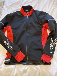 reflective winter cycling jacket