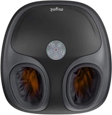 Foot Massager with Shiatsu Tapping Heat and Air Compression