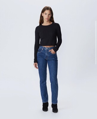 NWT $289|| SLVRLAKE Virginia Slim CLAREMONT, Jeans. Size 32 still on website