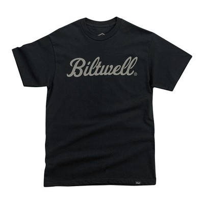Biltwell Script Grey Black T-Shirt
