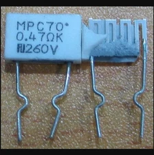 2PCS/10PCS FUKUSHIMA Non-inductive cement resistor MPC70 2W 0.47R 0.47Ωk