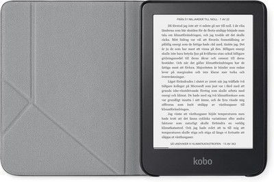 Kobo Rakuten Clara 2E SleepCover E-Book Reader Hülle 15,2 cm (6'') Folio Schwarz
