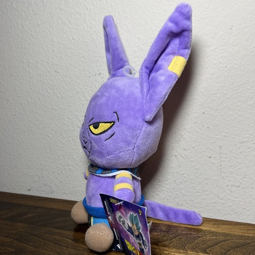 Toei Animation Dragon Ball Z Super Series 2 Beerus Plush Figure 9”NWT Funimation - Picture 3 of 10