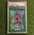 2023 Panini Prizm Deca Basketball Green Shimmer FOTL Clyde Drexler #38 PSA 10