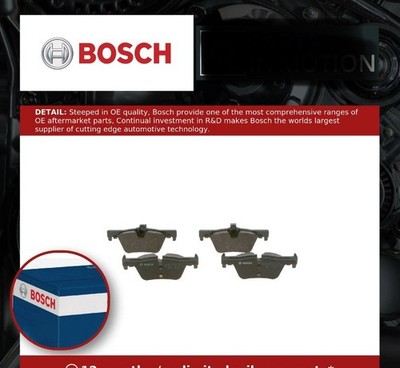 Brake Pads Set Rear 0986494554 Bosch 34206799809 34206873094 34216850569 BP1475