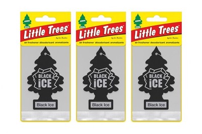 Duftbaum Black Ice 3er Set