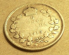 Turning Point リヴァイアサン1 raw 美品 廃盤 希少 当時物 1915 Year Canadian Five Cents 1858-1921 for sale | eBay