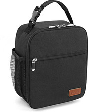 Lunch bag for Men Women Adults Small for Office Work Picnic - Reusable Portable