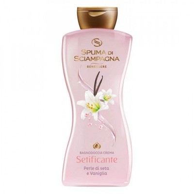 Spuma di Sciampagna Nourishing Silk Pearls and Vanilla Cream Shower Gel 650 ml