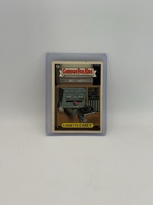 Garbage Pail Kids Cassette Casey Trading Card #619b 1988 Sticker