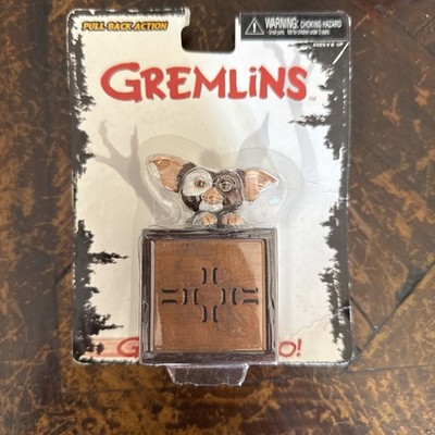 GREMLINS 2010 Gizmo Mogwai Box Pull Back Action Toy Figure NECA w/ Package Wear