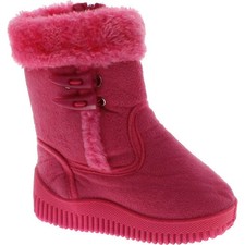 Static Home Kids High Top Warm House Slippers