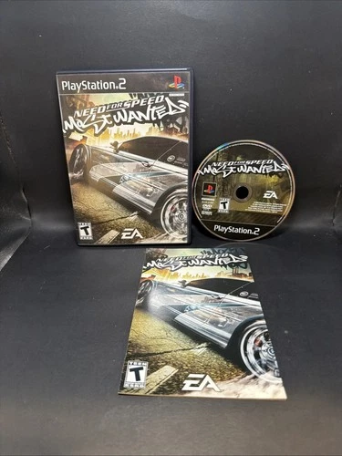 Need for Speed Most Wanted PS2 PlayStation 2 CIB Black Label TESTED