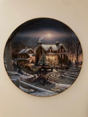 TERRY REDLIN 3rd Issue Ltd Edition Plate  And Crown Thy Good With Brotherhood''