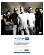 Allman Brothers Band Marc Qui?ones Signed Autographed 11x14 Photo Salsa ACOA