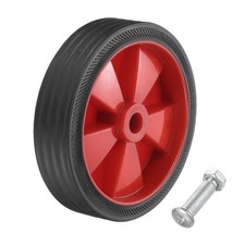 5 Inches Air Compressor Wheels for Most Air Compressors With 0.5" Dia 1PCS,Red