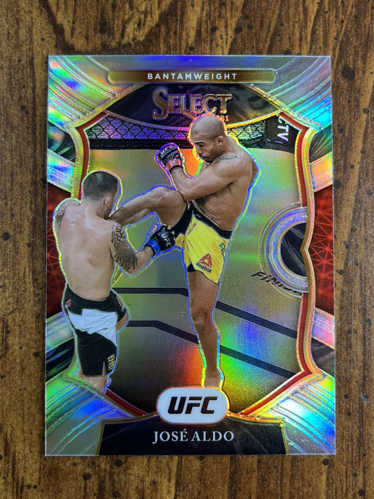 Kamaru Usman • 2021 Select Concourse Silver Prizm #7 • UFC Champion 🇳🇬🥊🥋