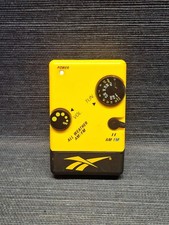 Vtg 90s Sportie, All-Sport AM/FM All Weather Radio Yellow Black Reebok Works.