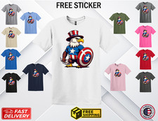 Unisex Men Women USA Flag T Shirt American Eagles Sh 100 Cotton Free Sticker 
