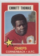 1975 Topps Wonder Bread All-Star Series Emmitt Thomas #2 HOF 0nr3