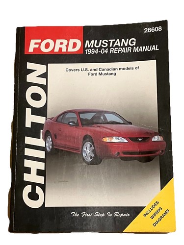 Ford Mustang: 1994 through 2004, Updated to include 1999 through 2004 models...