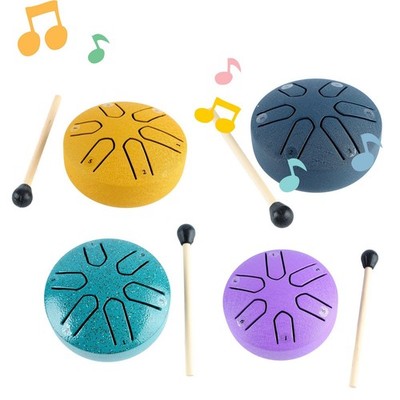 Handpan-Trommel Professionelles Mini 6-Noten-Sorglos-Zungentrommel-Percussion