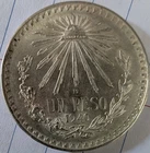 Photo of a 1940 Mexico Un Peso Silver from an eBay listing that sold on Jul 16, 2026