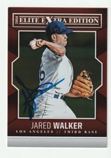Jared Walker Signed 2014 Panini Elite Extra Edition Auto Dodgers Autograph COA